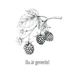 Du är generös!