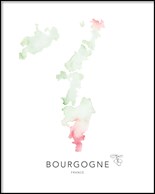 Bourgogne  Akvarell