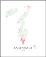 Bourgogne  Akvarell