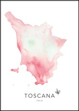 Toscana  Akvarell